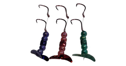 Koka-whirl kokanee trout spinner w/ Hyper vis