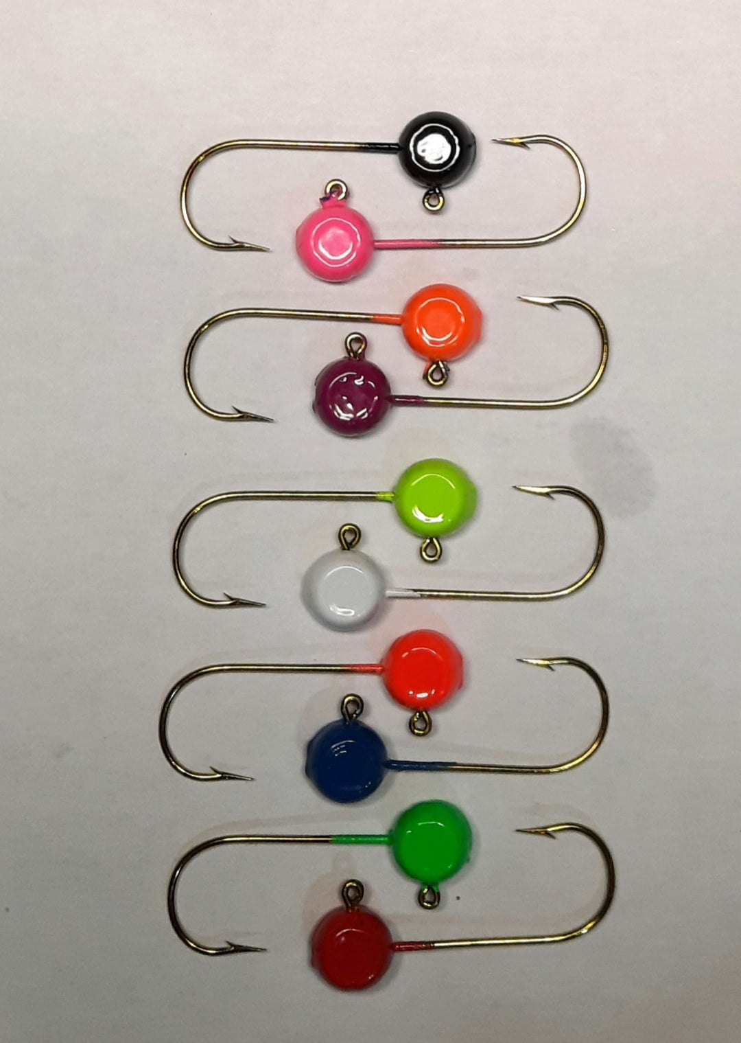 Painted jig heads