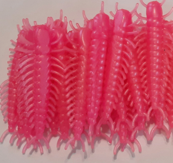 Pink pearl Hellgrammites 2"